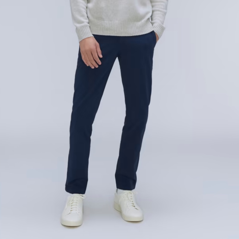Everlane Men's Performance Straight Chino Uniform Deep Navy Size 32x30 NWT
